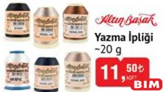 ALTINBAŞAK YAZMA İPLİĞİ 20 G ALTINBAŞAK YAZMA İPLİĞİ 20 G